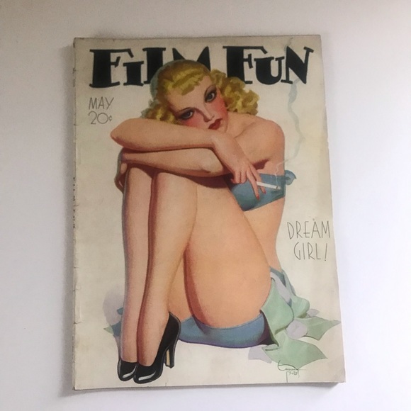Vintage film fun magazine Dream Girl may 1935